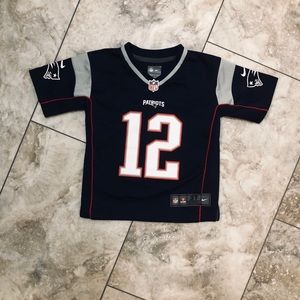 3T Toddler NE Patriots Tom Brady NFL Nike Jersey